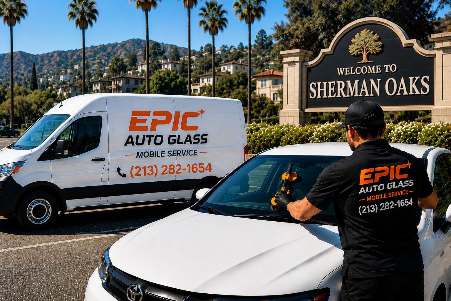 Sherman Oaks auto glass service