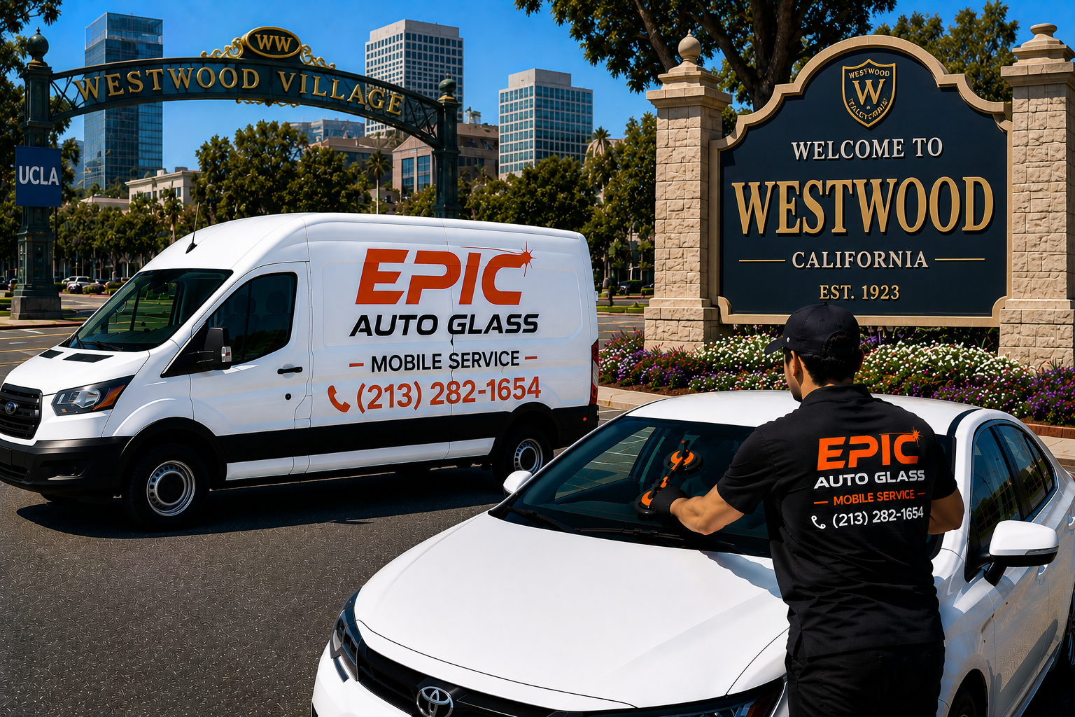 Westwood auto glass service